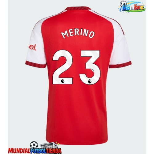 Camiseta Arsenal Mikel Merino #23 Primera Equipación Replica 2026-27 mangas cortas